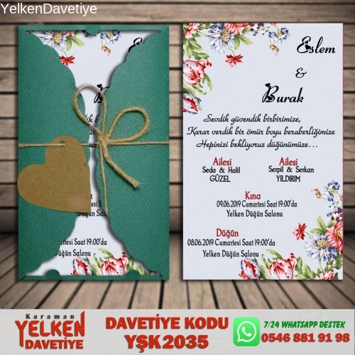 1000 Adet Yesil Burgu Modeller