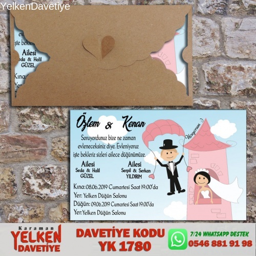 1000 Adet Kalpli Yatay Kraft Zarf Modeller