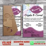 Flower Kraft Zarflı Modeller - ÜF906