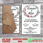 Flower Kraft Zarflı Modeller - ÜF922