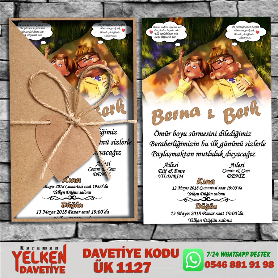 AÜK 1127 Üçgen Kraft Zarflı - ÜK1127 - Görsel 1