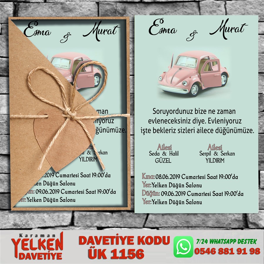 AÜK 1156 Üçgen Kraft Zarflı - ÜK1156 - Görsel 1