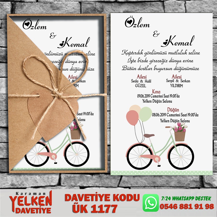 AÜK 1177 Üçgen Kraft Zarflı - ÜK1177 - Görsel 1