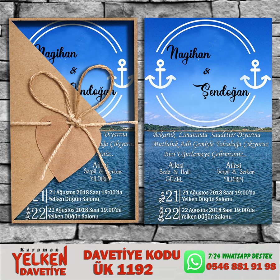 AÜK 1192 Üçgen Kraft Zarflı - ÜK1192 - Görsel 1