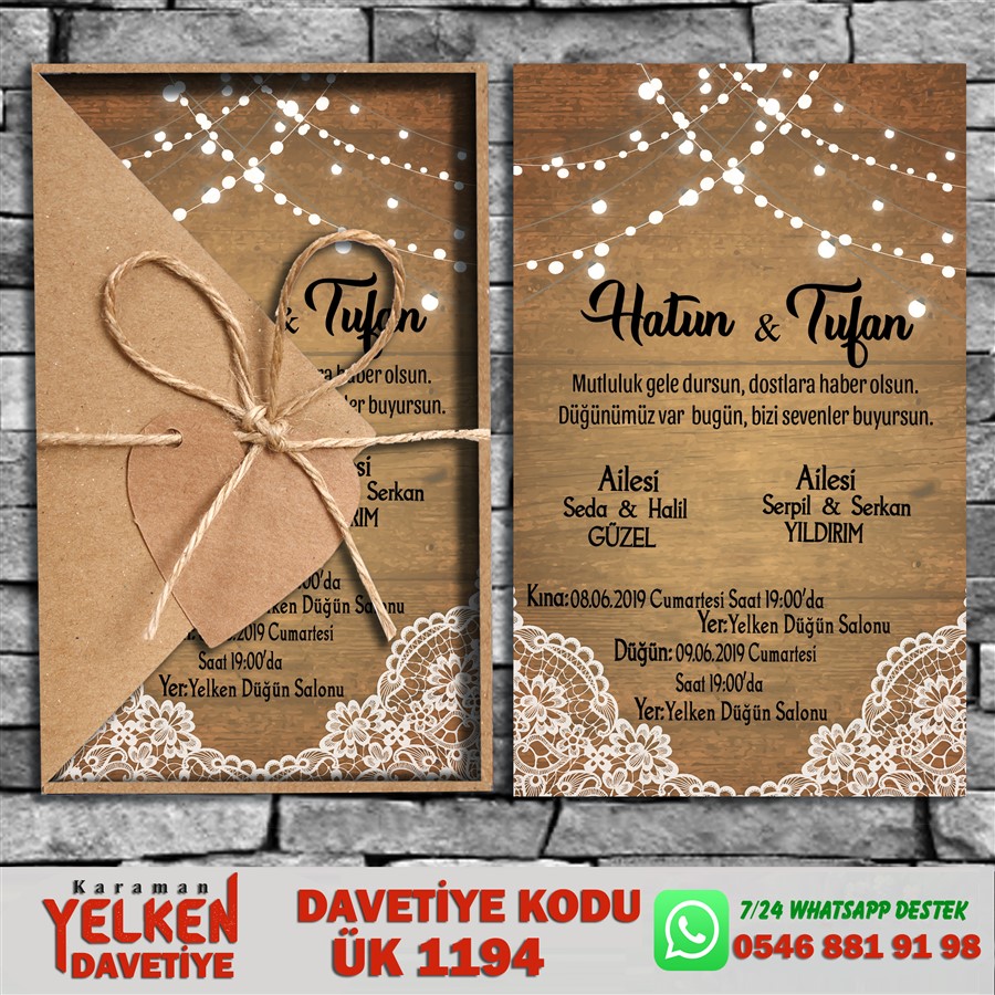 AÜK 1194 Üçgen Kraft Zarflı - ÜK1194 - Görsel 1