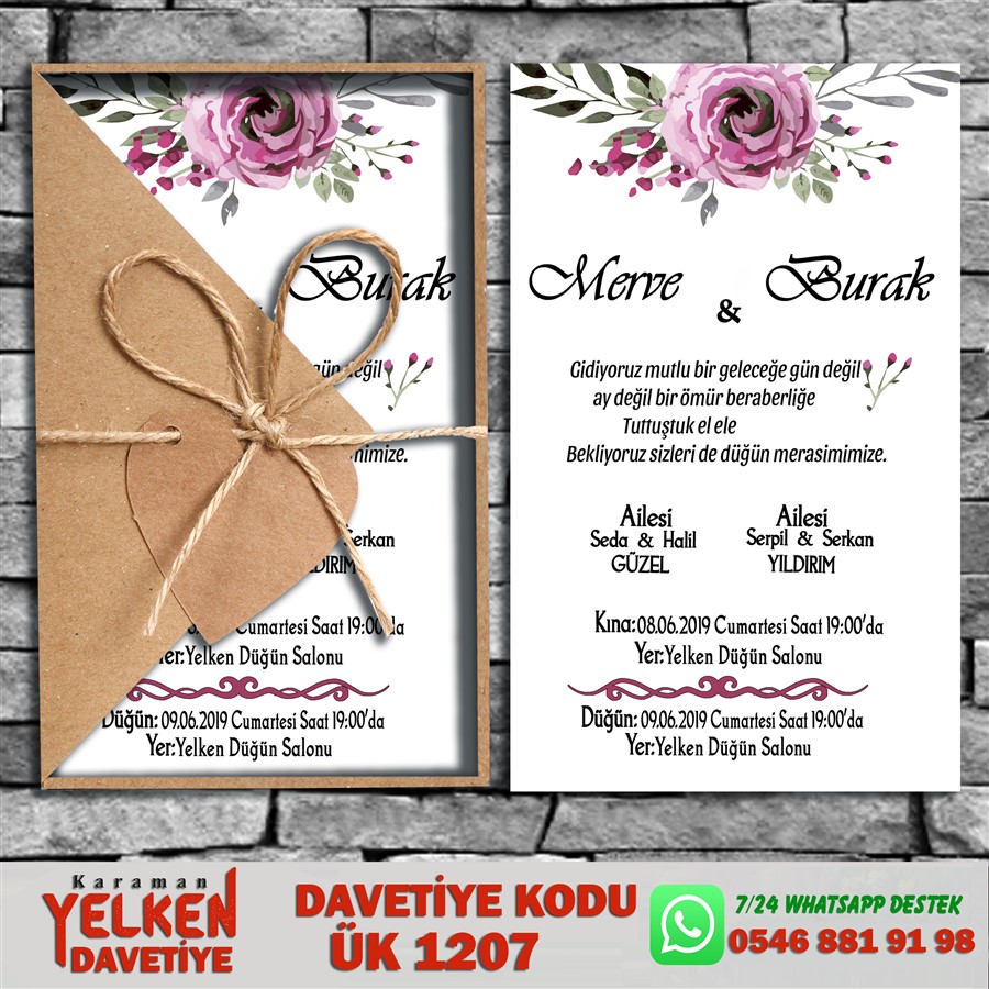 AÜK 1207 Üçgen Kraft Zarflı - ÜK1207 - Görsel 1