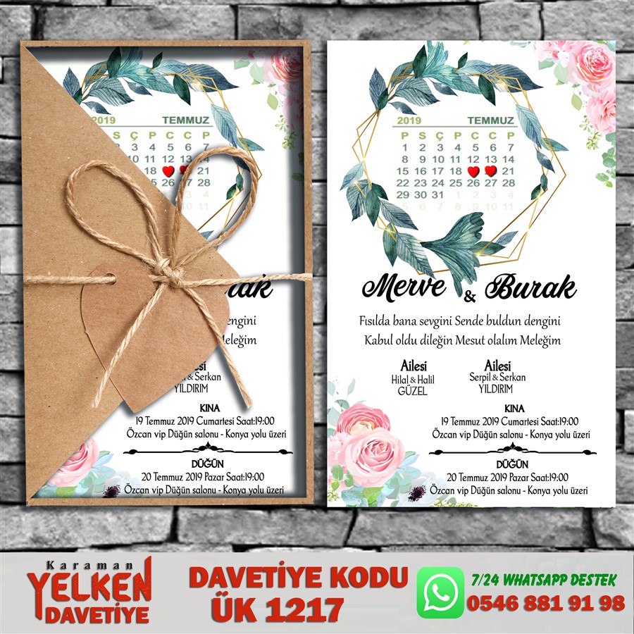 AÜK 1217 Üçgen Kraft Zarflı - ÜK1217 - Görsel 1