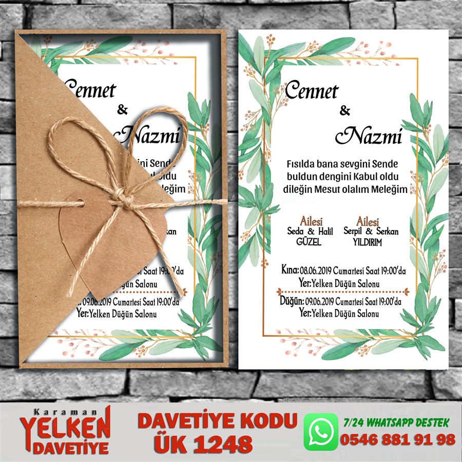 AÜK 1248 Üçgen Kraft Zarflı - ÜK1248 - Görsel 1