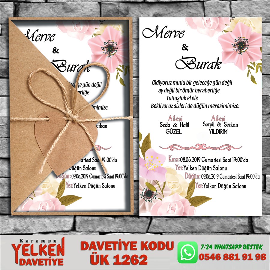AÜK 1262 Üçgen Kraft Zarflı - ÜK1262 - Görsel 1