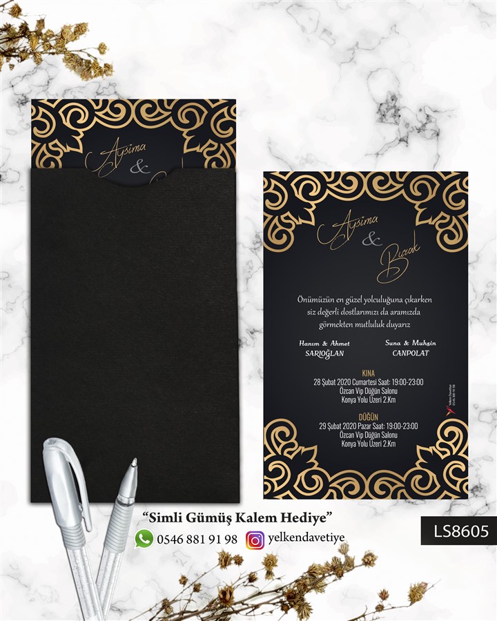 LS8605 Siyah Kapalı - LS8605 - Görsel 1