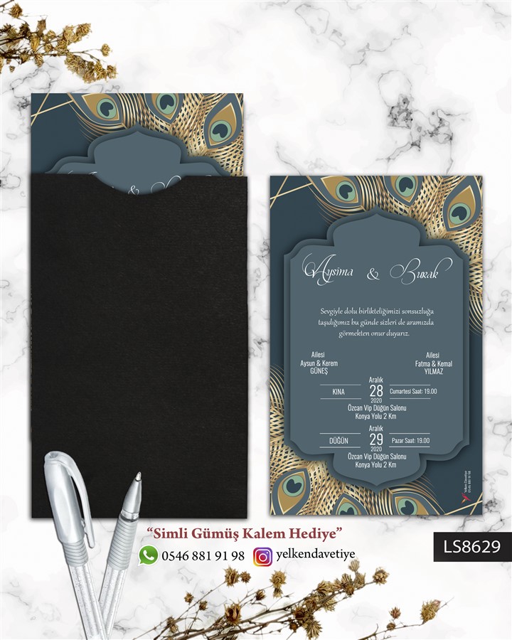 LS8629 Siyah Kapalı - LS8629 - Görsel 1