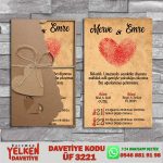 Flower Kraft Zarflı Modeller - ÜF3221