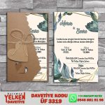 Flower Kraft Zarflı Modeller - ÜF3319