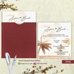 Bordo Kare Zarflı - 9118